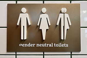 bathroon gender signs