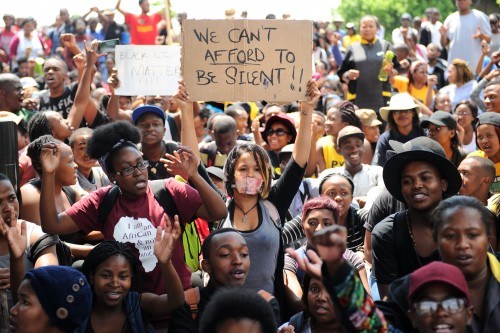 south african student protests
