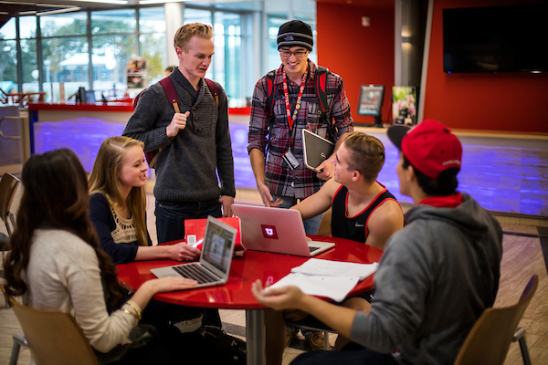 Students Socializing 